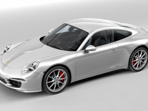 porsche 911 carrera 4s 991 Modelo 3D