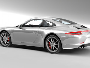 porsche 911 carrera 4s 991 Modelo 3D