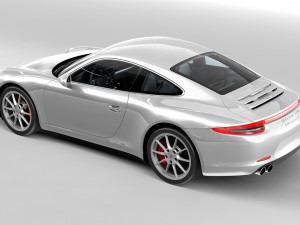 porsche 911 carrera 4s 991 Modelo 3D