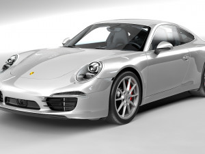 porsche 911 carrera 4s 991 Modelo 3D