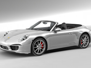 porsche 911 carrera s cabriolet 991 3D Model