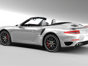 porsche 911 turbo s cabriolet 991 Modelo 3D