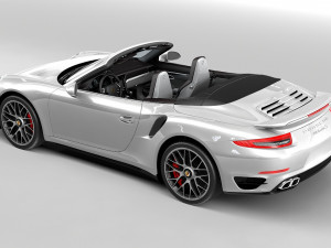 porsche 911 turbo s cabriolet 991 Modelo 3D