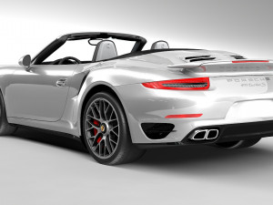porsche 911 turbo s cabriolet 991 Modelo 3D
