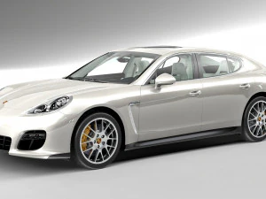 porsche panamera 2014 Modelo 3D