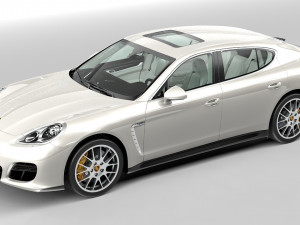 porsche panamera gts 2014 3D Model