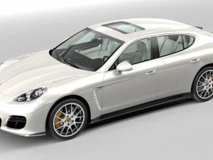 porsche panamera gts 2014 3D Model