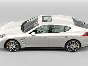 porsche panamera gts 2014 3D Model