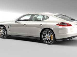 porsche panamera gts 2014 3D Model