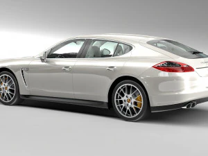 porsche panamera gts 2014 3D Model