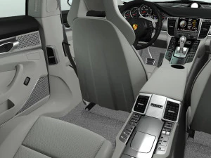 porsche panamera gts 2014 3D Model