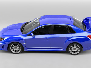 Subaru impreza wrx sti sedan 3D Модель