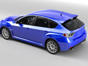 subaru impreza wrx sti Modèle 3D