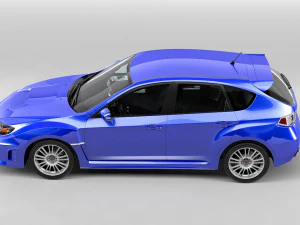 subaru impreza wrx sti 3D Model