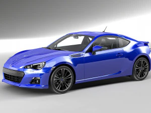 Subaru impreza brz 3D Model