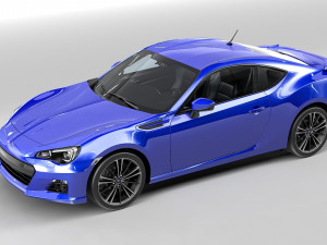 Subaru impreza brz Modelo 3D