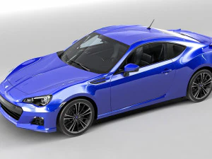Subaru impreza brz 3D Model
