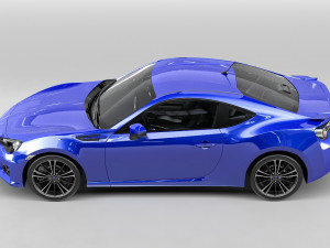 Subaru impreza brz Modelo 3D
