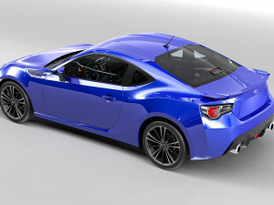 Subaru impreza brz Modelo 3D