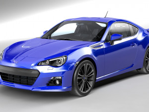 Subaru impreza brz Modelo 3D