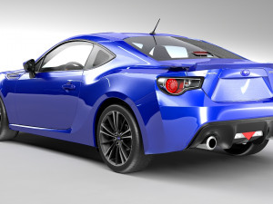 Subaru impreza brz Modelo 3D