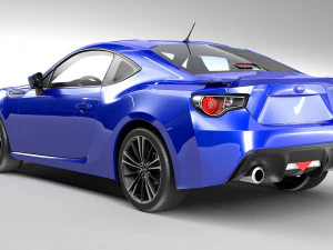 Subaru impreza brz 3D Model