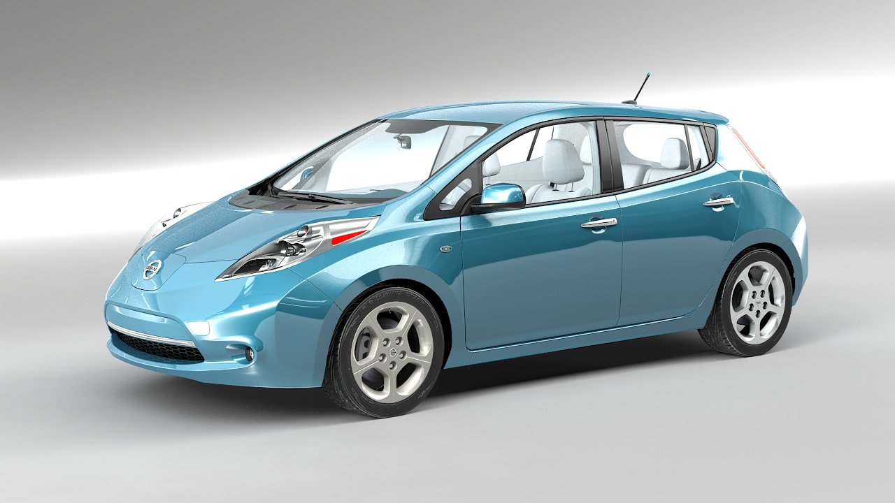 Nissan leaf 3d deals model