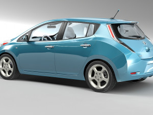 nissan leaf Modello 3D