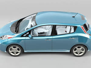 nissan leaf Modello 3D