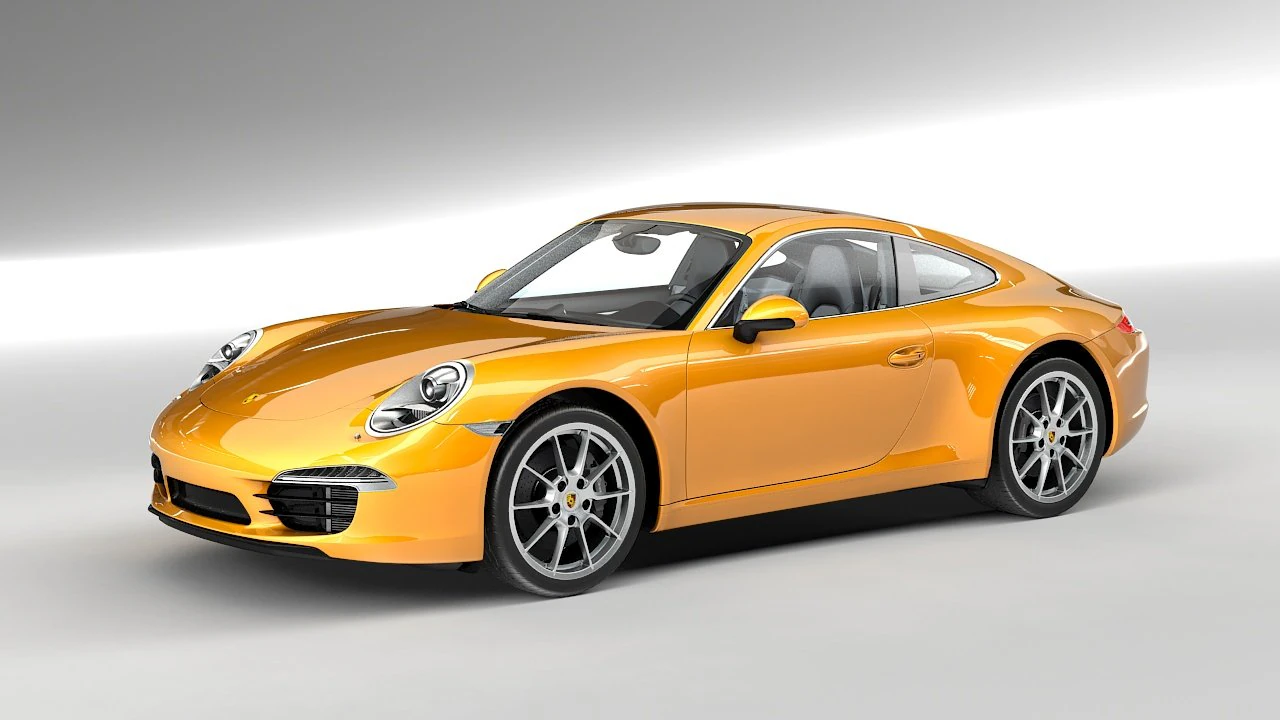 porsche 911 carrera 991 3D Model .c4d .max .obj .3ds .fbx .stl .blend 