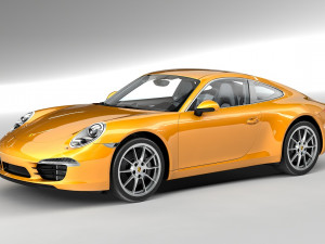 porsche 911 carrera 991 3D मॉडल