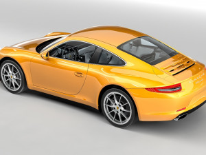 porsche 911 carrera 991 3D 模型