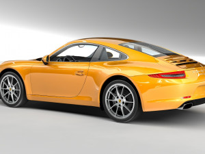 porsche 911 carrera 991 3D 模型