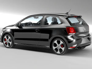 vw polo gti 3D Model