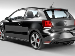 vw polo gti 3D Model