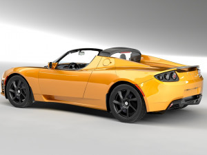 tesla roadster 25 sport 3D Model