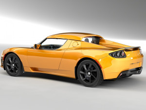 tesla roadster 25 sport 3D Model