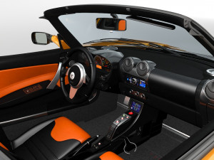 tesla roadster 25 sport 3D Model