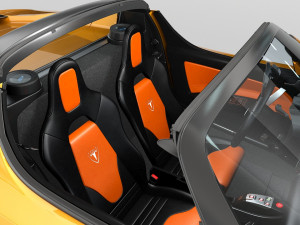 tesla roadster 25 sport 3D Model