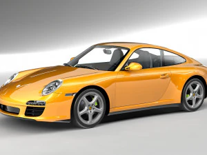 porsche 911 carrera s997 Modelo 3D