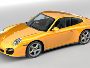 porsche 911 carrera s997 Modelo 3D