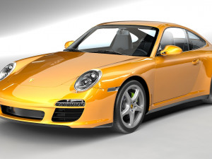 porsche 911 carrera s997 Modelo 3D