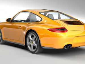 porsche 911 carrera s997 Modelo 3D