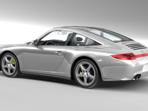 porsche 911 targa997 Modello 3D
