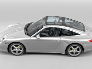 porsche 911 targa997 Modello 3D