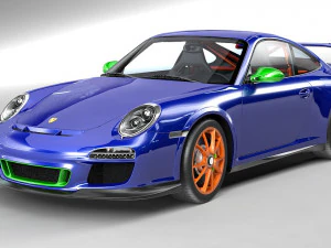 porsche 911 gt3 rs997 Modèle 3D