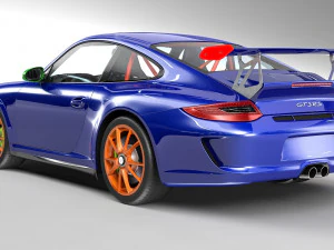 porsche 911 gt3 rs997 Modèle 3D