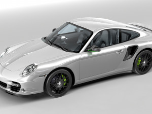porsche 911 turbo s 997 3D मॉडल