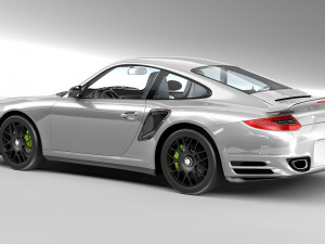 porsche 911 turbo s 997 3D मॉडल