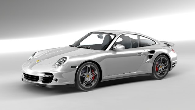 porsche 911 turbo 997 Modelo 3D .c4d .max .obj .3ds .fbx .stl .blend 